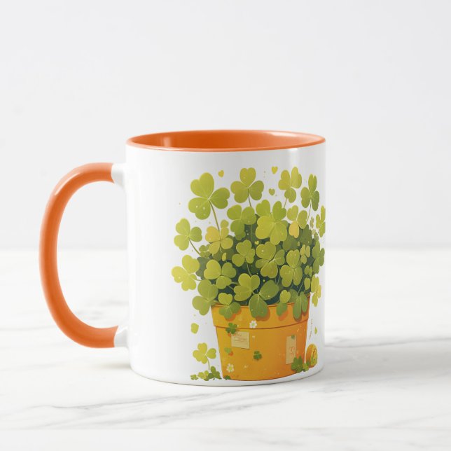 Taza La afortunada olla de Clover (Izquierda)