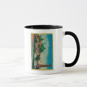 Taza La aguja y el planetario de Cleopatra adentro