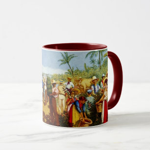 Taza "La Alegoria del Café"