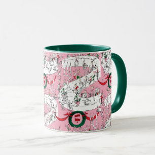 Taza La alegre fiesta de Navidad de los Whos