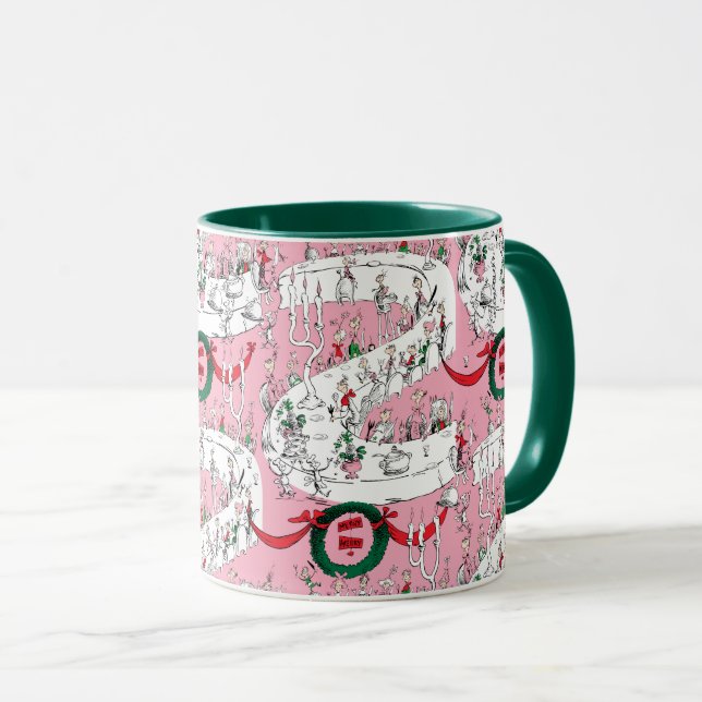 Taza La alegre fiesta de Navidad de los Whos (Anverso derecho)