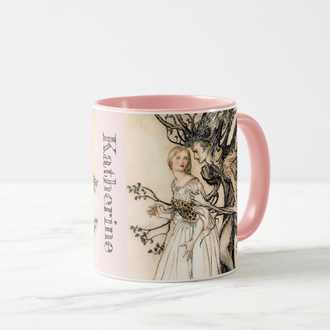 Taza La anciana Arthur Rackham personalizada en la made (Anverso derecho)