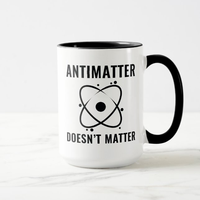 Taza La antimateria no importa (Derecha)