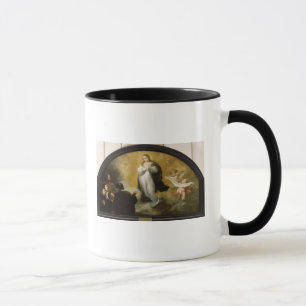 Taza La aparición de la Virgen, 1665