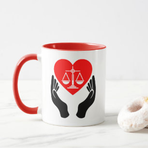 Taza La asesoría jurídica de la justicia personaliza
