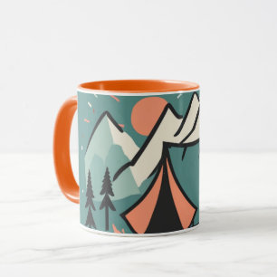 Taza La avenida natural Notre Tasse de Café Camping !