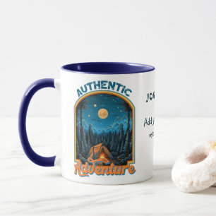 Taza La aventura está esperando al personalizado