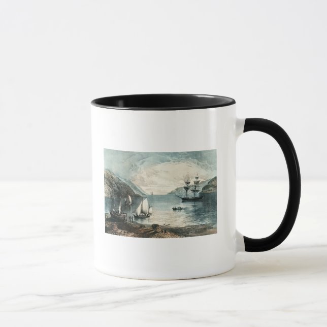 Taza La bahía de Annapolis, c.1880 (Derecha)
