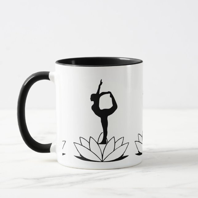 Taza La bailarina Pose Mug - Regalos inspirados en el y (Izquierda)