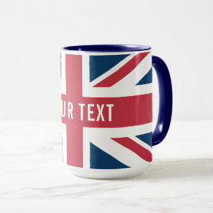Taza La bandera británica Union Jack