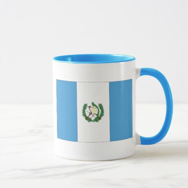Taza La bandera de Guatemala (Derecha)