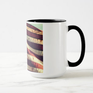 Taza La bandera estadounidense – emblema de libertad y
