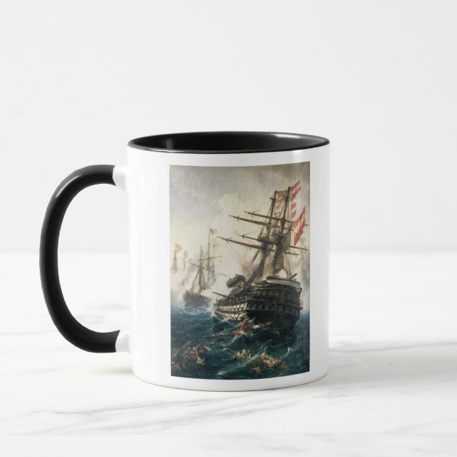 Taza La batalla de Lissa (Izquierda)