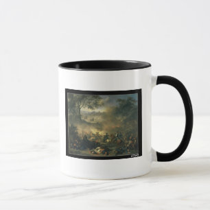 Taza La batalla de Poltava en 1709, 1717