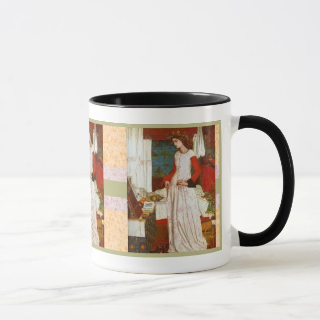 Taza La Belle Iseult ~ William Morris (Derecha)