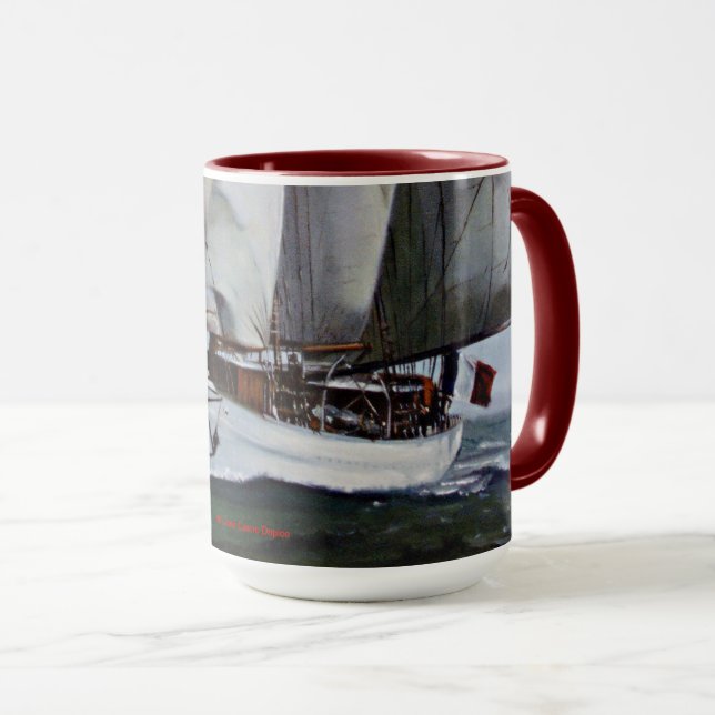 Taza La Belle Poule (Anverso derecho)