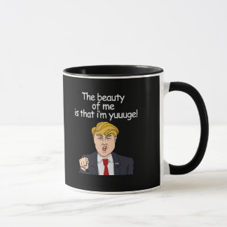 Taza La belleza de mí es que soy yuuuge - Anti-Triunfo