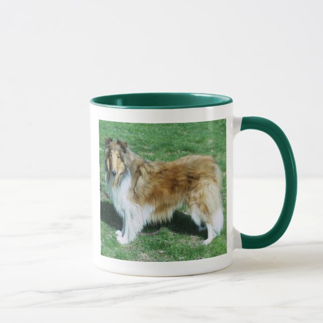 TAZA LA BELLEZA ES UNA COLIE ROUGH (Derecha)