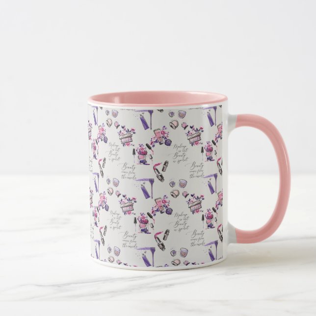 Taza La belleza viene del modelo interior (Derecha)