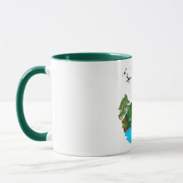 Taza La belleza y la tranquilidad de la naturaleza