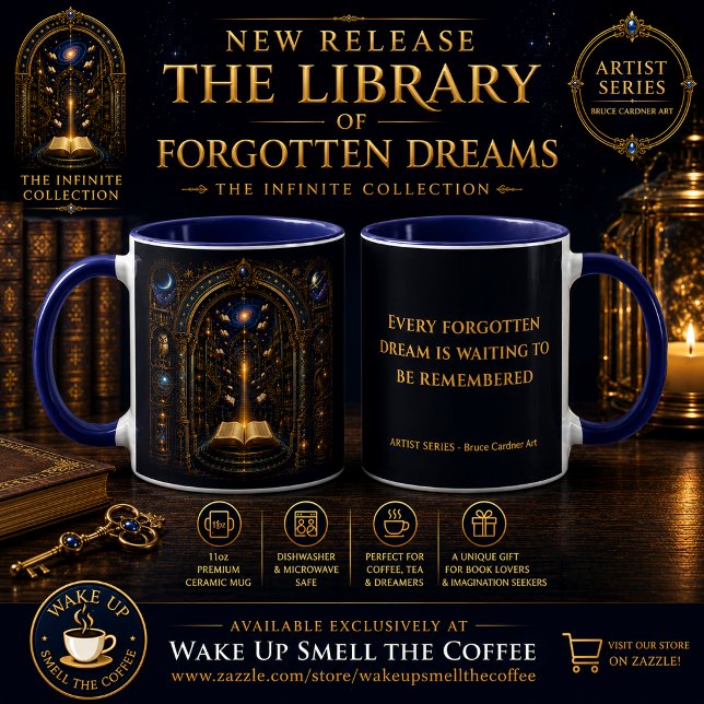 Taza La Biblioteca de los Sueños Olvidados (Subido por el creador)