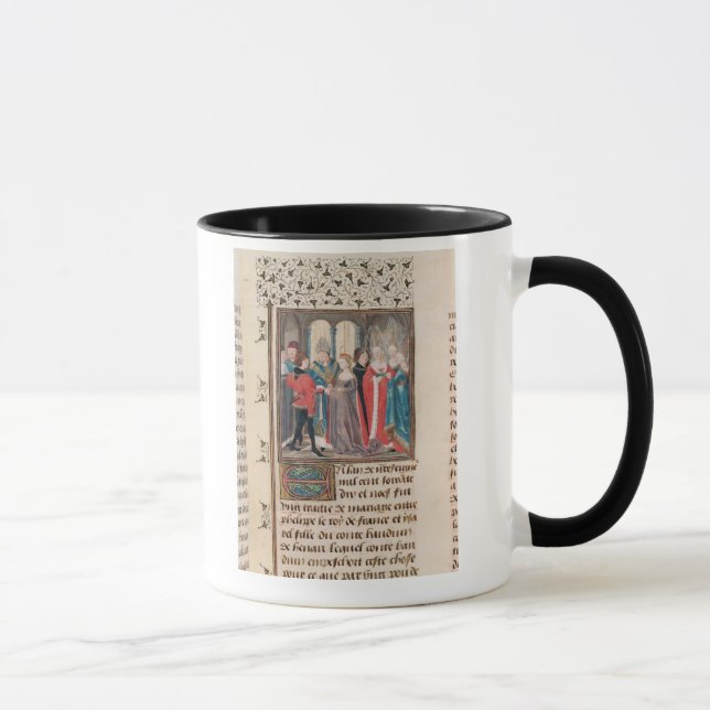 Taza La boda del rey de Felipe Auguste de Francia (Derecha)