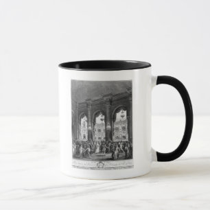 Taza La bola enmascarada, el 23 de enero de 1782