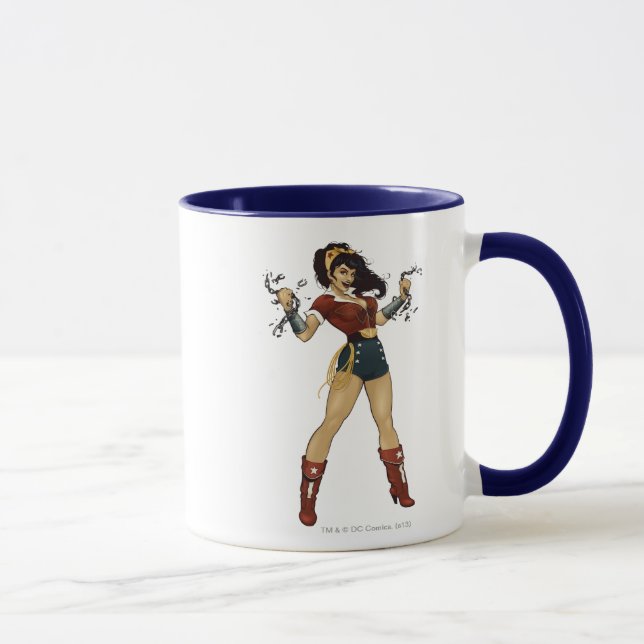 Taza La bomba de la mujer de las maravillas (Derecha)