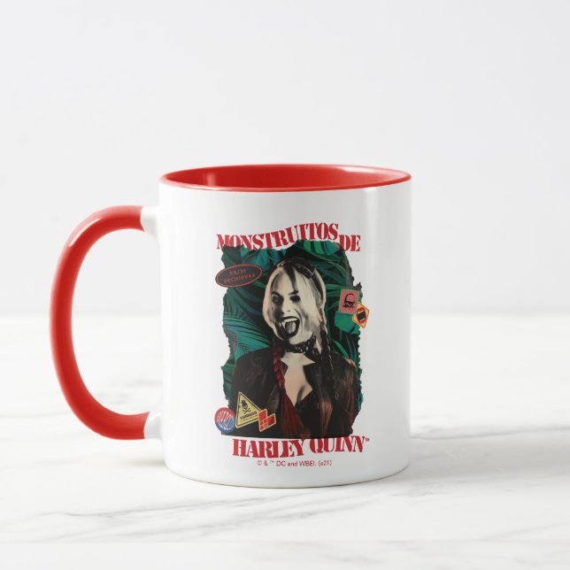 Taza La brigada suicida | Harley Quinn Winking (Izquierda)