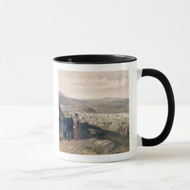 Taza La caballería acampa, platea 'de Seat de la guerra (Derecha)