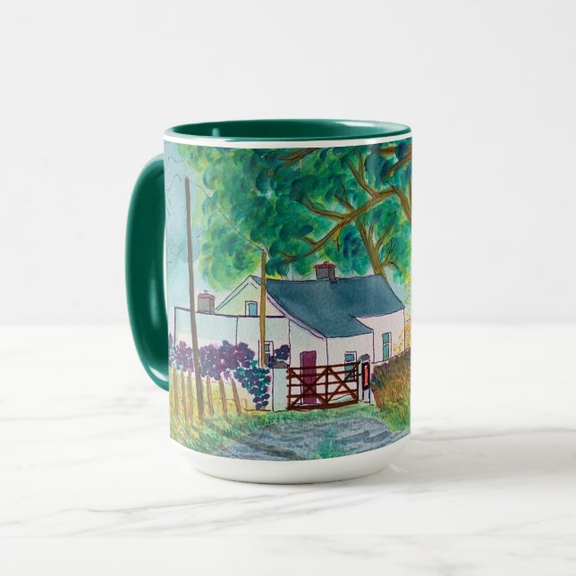 Taza La cabaña irlandesa (Anverso izquierdo)