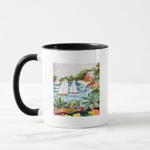 Taza La cabaña roja de la bahía II