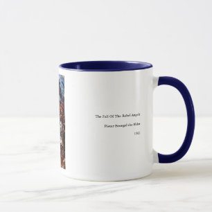 Taza "La caída de los ángeles rebeldes" de Pieter Brueg