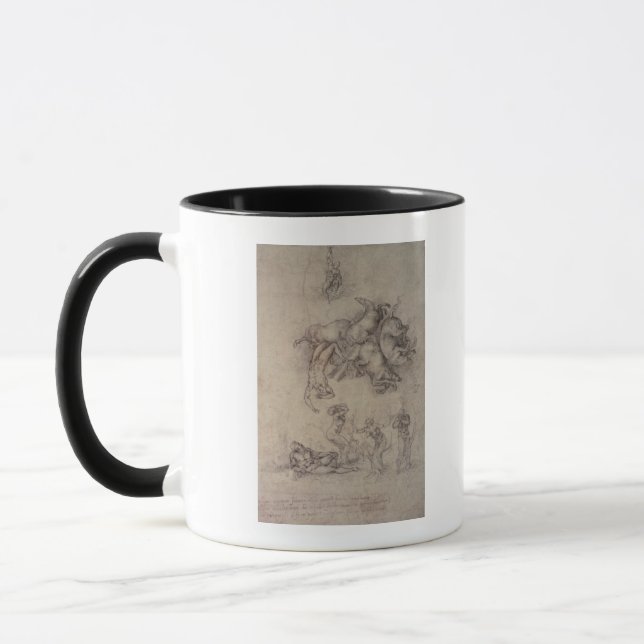 Taza La caída del Phaethon, 1533 (Izquierda)