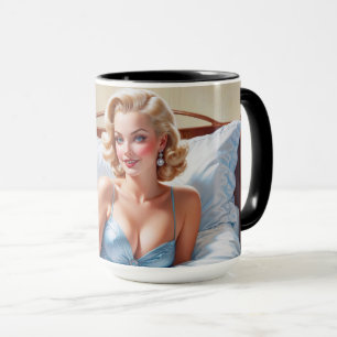 Taza La cama es sólo arte de Xzendor7