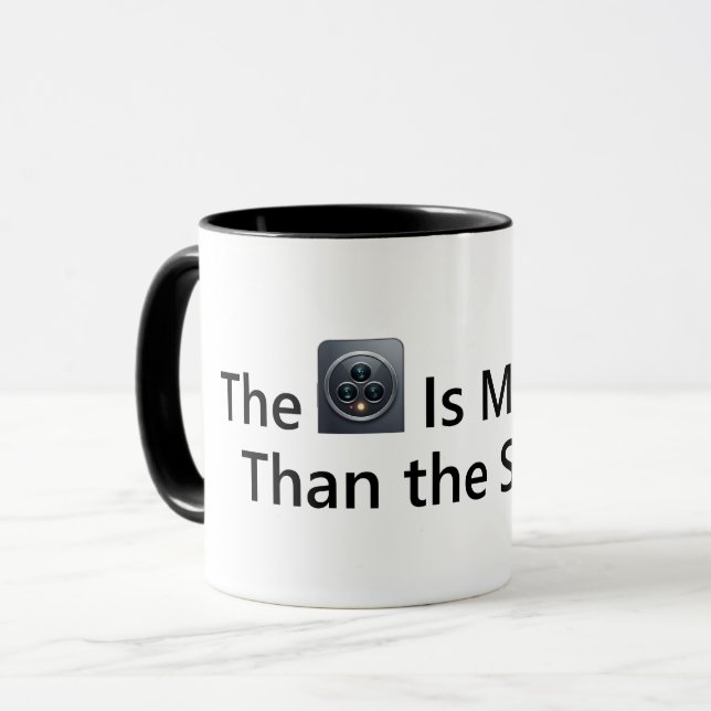 Taza La cámara es más poderosa que la espada (Anverso izquierdo)
