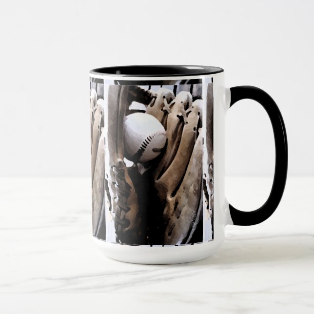 Taza La captura (béisbol) (Derecha)