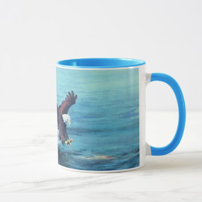 Taza La CAPTURA de EAGLE de SHARON SHARPE (Derecha)