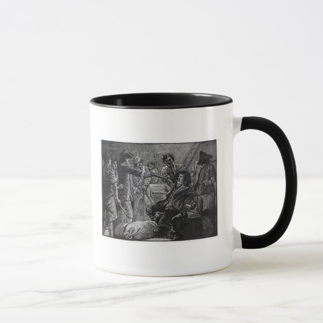 Taza La captura del tono de Wolfe en 1798 (Derecha)