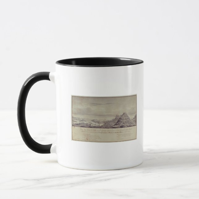 Taza La captura francesa Grenada, 1779 (Izquierda)