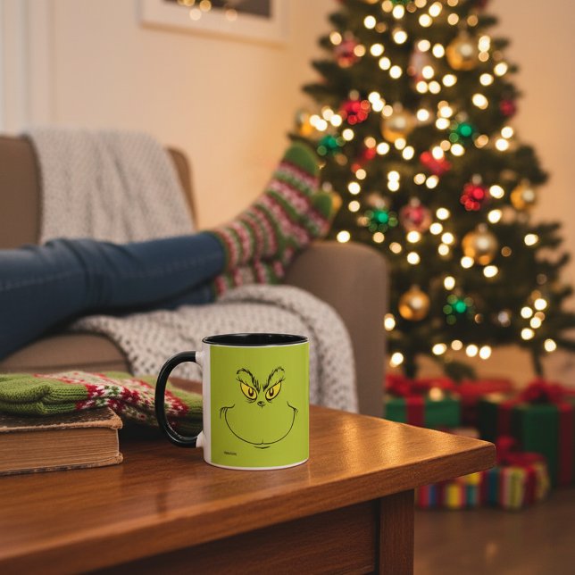 Taza La Cara de Cómo el Grinch Robó la Navidad (Subido por el creador)