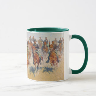 Taza La carga de caballería