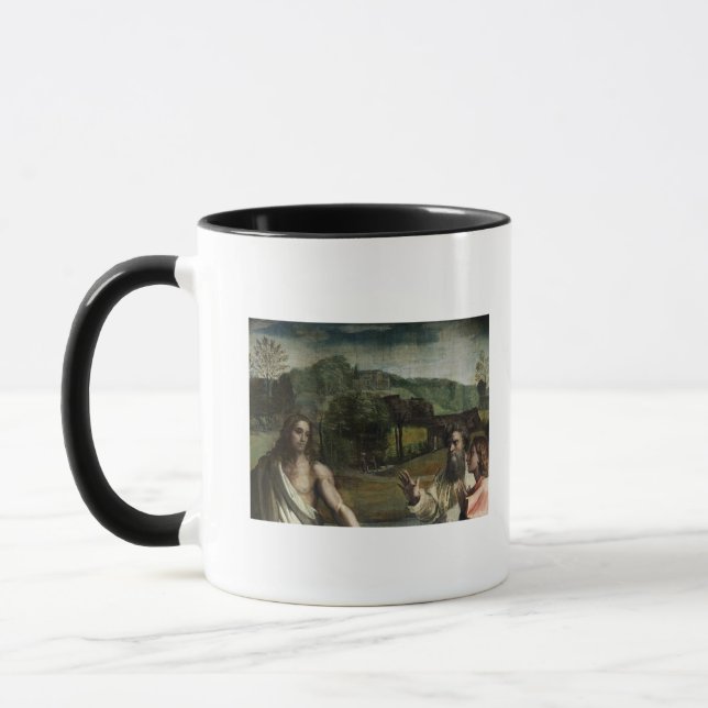 Taza La carga de Cristo a San Pedro (Izquierda)