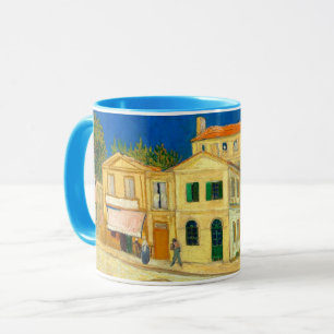 Taza La casa amarilla (1888) paisaje de Vincent Van Gog