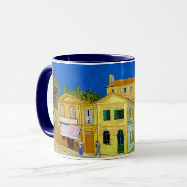 Taza La casa amarilla, Van Gogh (Anverso izquierdo)