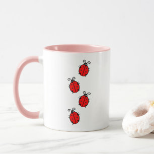 Taza La Casa De La Oficina LadyBug Personaliza El Desti