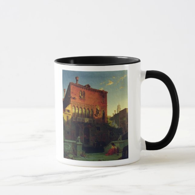 Taza La casa de Othello, Moore en Venecia, 1856 (Derecha)