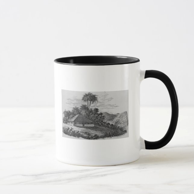Taza La casa de un plantador en el Brasil (Derecha)