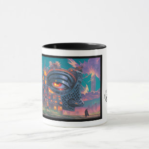 Taza La casa no está impresionada TAG MUG