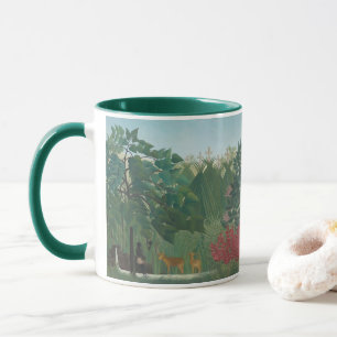 Taza La Cascada de Henri Rousseau, Arte Antiguo Fino